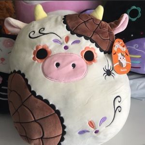 Day of the Dead Halloween Squishmallow- Dia del Los Muertos Sugar Skull - Ronnie